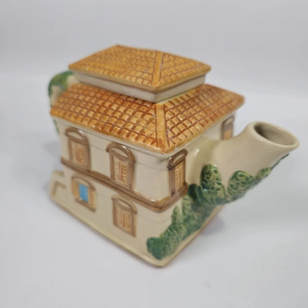 House of Katayama 1982 Set Of 3 New Mini Teapots, Creamer, Japan Mini House